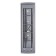 Demosystem wall -mounted on 10 panels A4 Calligrata, gray