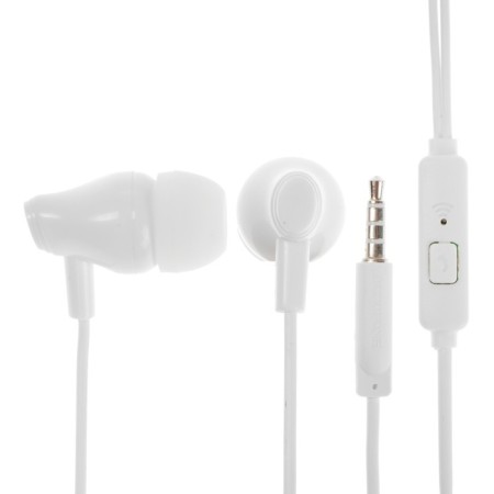 Headphones Borofone BM61 Wanderer, vacuum, microphone, jack 3.5 mm, cable 1.2 m, white-2