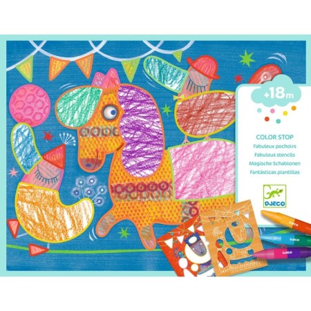 Coloring Djeco "Circus Animals"