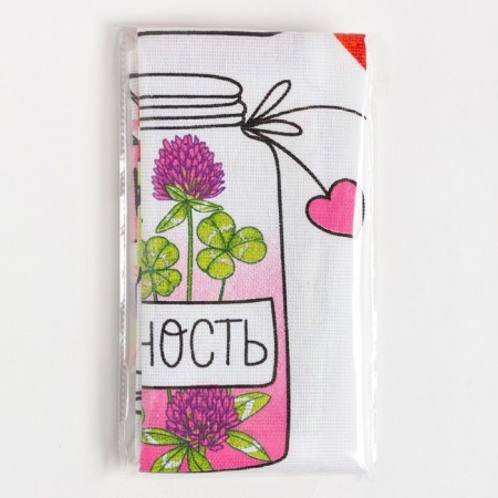 Kitchen towel "Love, warmth", tenderness 34*60 cm-5