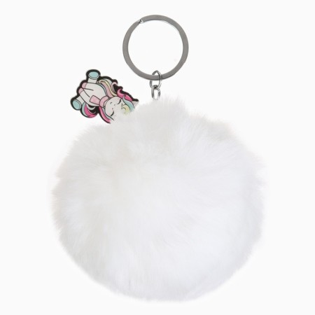New Year keychain, for keys, fluffy "New Year: heat inside" 9 x 12 cm-1