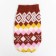 Sweater knitted with ornaments, size XXL (DS 36, OG 38-46, Osh 26-34 cm), Bordeaux