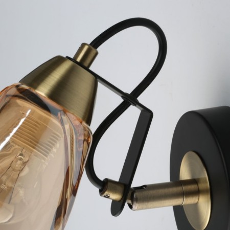 Hamburg lamp, size 12x23x17 cm, E14-3