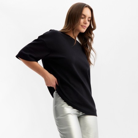 Women's T -shirt MIST BASIC, Black, p. L-XL-5