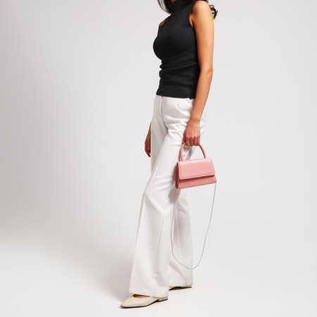 Bag-clate on the magnet, the color is pink-5