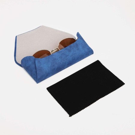 Magnet glass case, blue color-2