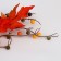Decor on the stick "Orange Autumn Leaves" 5 × 13 × 65 cm
