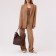 Love bag "Olivi" with lightning, brown color