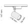 TECHNICAL TR003-1-12W3K-B, LED, 10 W, 118x188 mm, 900 lm, 3000k, black