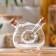 Glass bottle for sauces and oil 2 in 1 "FUG. Sphere ", 180/70 ml, 8 × 8 × 8.5 cm
