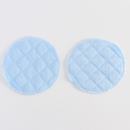 A set of reusable liners for a bra, 2 pcs., Blue color-2