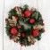New Year's Wreath D-20 cm "Red Balls"
