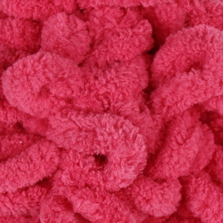 Yarn "Puffy" 100 % micropoliester 9m/100g (149 raspberries)