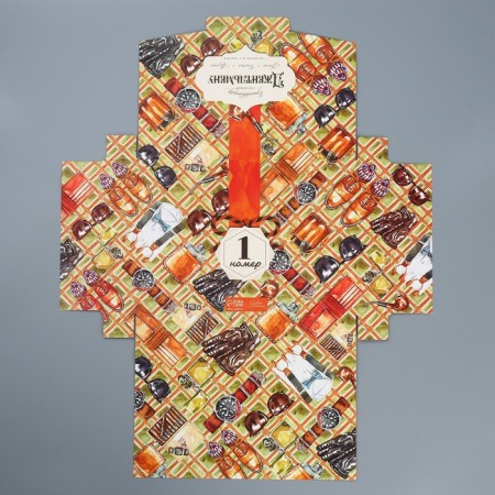 Box a gift folding envelope, packaging, "Gentleman", 31 x 22 x 5 cm-7