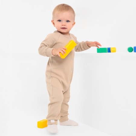 Combineson children's minku, beige color, height 80-86 cm-6