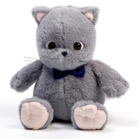 Soft toy "Cat Slanti", with a butterfly-3