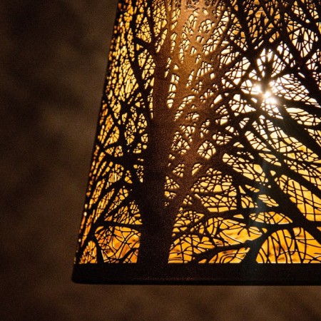 Bayerlux lamp "Thicket" 3he27 40W Black 40x40x20-90cm-3