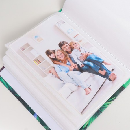 Photo album in 100 photos 10x15 cm, plastic. Belle Fleur sheets Tukan-3