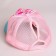 Baby cap for a girl with a grid Fruit, rr. 52-54 cm