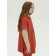 Sleeveless sweatshirt for girls Pelican, height 128 cm, Terracotta color