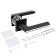 Separate pen "Allur" Art "Adele" BL/W, Matte Black Color Black