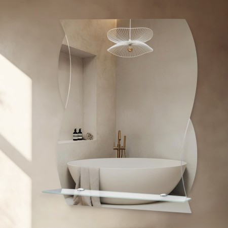 Mirror "Poetry", wall, with a shelf, 51 × 63.7 cm