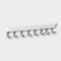 Holder for bathrooms and kitchen accessories, 29.5 × 3 × 5.5 cm, the color is gray-white