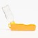 Walking car carpet with a curly bottle, 250 ml, yellow