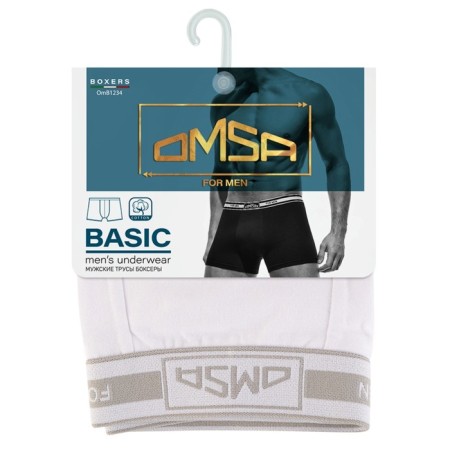 Men's panties Omsa 1234, size 50, Bianco color-2