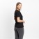T -shirt female, black color, size 46