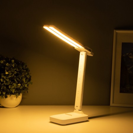 Table lamp with a stand for the phone "Duo" 8W LED USB 2700-6500k White-4