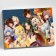Picture on numbers 30 × 40 cm "Genshin" "Legendary Heroes" 34 colors