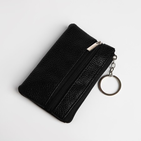 Wallet - a keyboard with a zipper, size 12x1x7.5 cm, black color-3