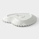 Porcelain plate Magistro "Heart", D = 30 cm, white color