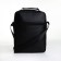 Male bag on lightning, long belt, black color