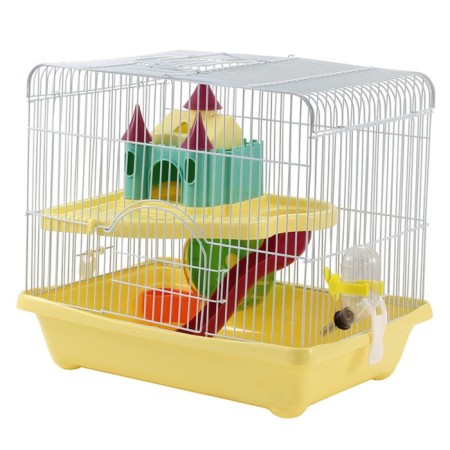 Triol N YD-301 cell for small animals, Mix flowers, 35*26*31 cm-4
