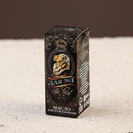 Oil for mustaches and beards "No. 1", 10 ml-2