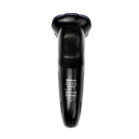 Electric blower Sakura SA-5420BL, 3 W, rotor, 3 heads, dry/wet shave, trimmer, battery-7