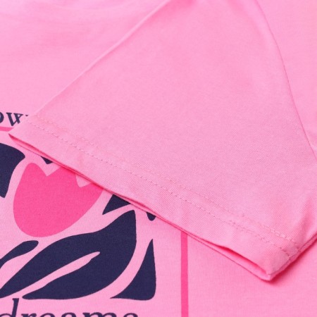 Homemade dress, pink color, size 46-2