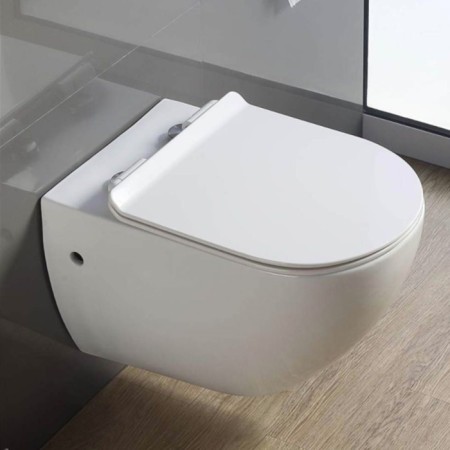 Comforty 104 toilet seat, SoftClose duroplast is thin, quickly