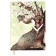 Diary of a low -up A5, 120 Escalada sheets, soft binding, artificial leather "Nappa", foil embossing, white offset 70 g/m², green