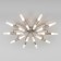 Smart ceiling lamp Bastone, 3W, G4, 70x70x8.8 cm