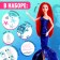 Set for creativity "Princess of Seas Daphne" with a doll