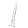 Tundra staircase, three -section, aluminum, 10 steps