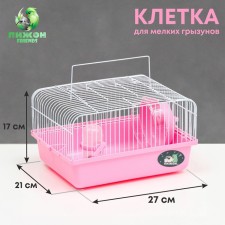 The cage for rodents 
