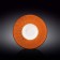 Deep plate Wilmax England Splach, D = 24 cm, 200 ml, Orange color