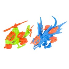 Nikko Snap’n Play Set “Blue Dragon VS Green Vetot”