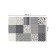 A set of napkins for setting the table "Monochrome patchwork", rectangular, rounded edges, size 30x46 cm, 4 pcs