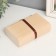 Casket wood under painting Rectangle "Thin sheet with a bow" 15x10x4 cm