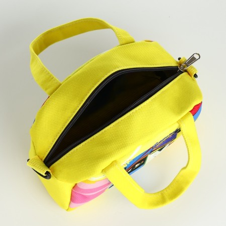 Bag baby style, 21*8*13.5, lightning departure, string, yellow-4
